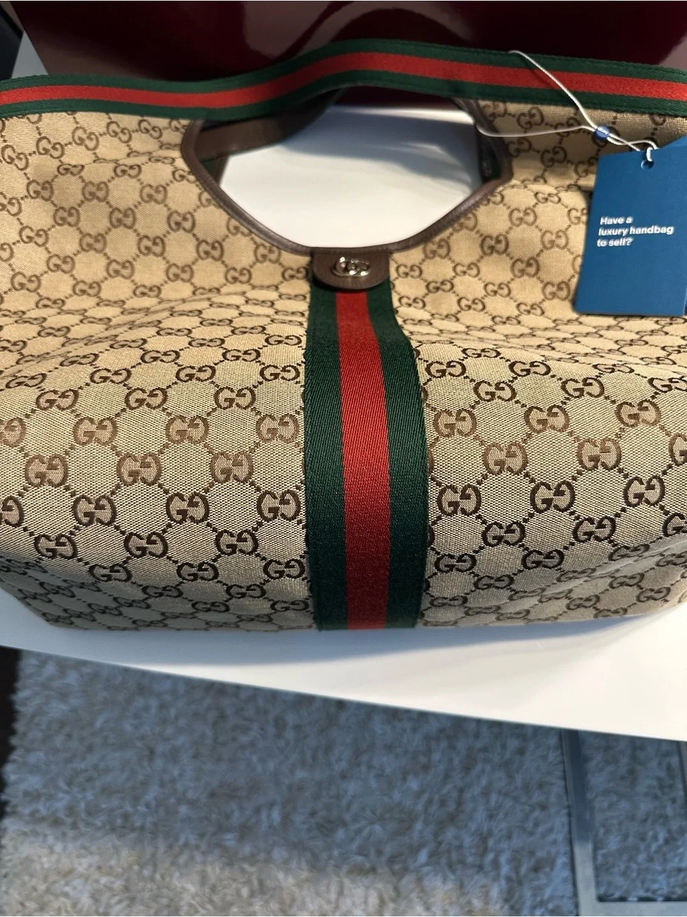 Gucci Giglio large tote bag